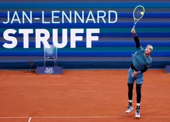 18.04.2024, BMW Open 2024, MTTC Iphitos Muenchen , Tennis, im Bild: Jan Lennard Struff (GER)