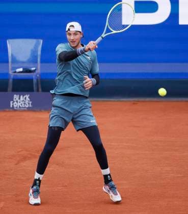 18.04.2024, BMW Open 2024, MTTC Iphitos Muenchen , Tennis, im Bild: Jan Lennard Struff (GER)