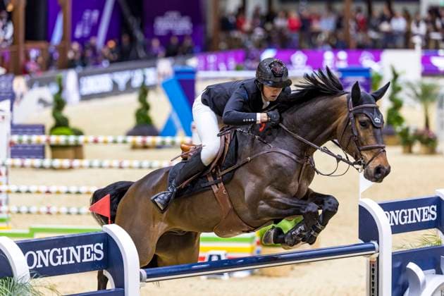 Bilder des Jahres 2024, Sport 04 April Sport Themen der Woche KW16 Sport Bilder des Tages RIYADH - FEI World Cupâ ¢ Finals 2024, RIYADH - FEI World Cupâ ¢ Finals 2024 FUCHS Martin (SUI), Commissar Pezi LONGINES FEI JUMPING WORLD CUPâ ¢ Final II - Table A Jumping competition with jump off Riad, Riyadh, Riyadh International Convention Center (RICEC) 18. April 2024 - *** RIYADH FEI World Cupâ ¢ Finals 2024, RIYADH FEI World Cupâ ¢ Finals 2024 FUCHS Martin SUI , Commissar Pezi LONGINES FEI JUMPING WORLD CUPâ ¢ Final II Table A Jumping competition with jump off Riyadh, Riyadh, Riyadh International Convention Center RICEC 18 April 2024