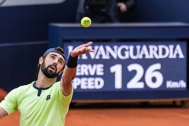 April 18, 2024, Barcelona, Barcelona, Spain: Jordan Thompson of Australia and Casper Ruud of Norway during the third round of Barcelona Open Banc Sabadell Trofeo Conde de Godo on April 18, 2024 in Barcelona, Spain. Tennis 2024: Barcelona Open  - ZUMA 20240418_spo_s316_034 Copyright: xMartixSeguraxRamonedax