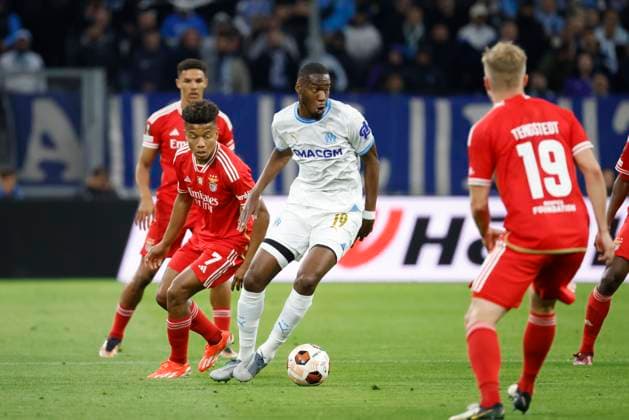 Football : Europa Ligue PHOTOPQR LA PROVENCE PENNANT Franck ; Marseille ; 18 04 2024 ; Football : Europa Ligue (Ligue Europa) UEFA Quart de finale retour Match Olympique de Marseille (OM) - SL Benfica au stade Vélodrome - 04 18 2024, Marseille, France LIGUE EUROPA Olympic Marseille VS benfica Marseille Marseille France  Copyright: xPHOTOPQR LAxPROVENCE MAXPPPxPENNANTxFranckx 20240418PVL7865 20240418PVL7865