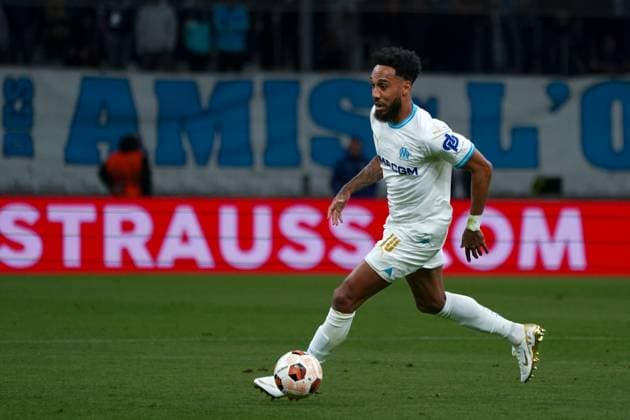 Pierre Emerick Aubameyang (Olympique de Marseille) FOOTBALL : Olympique de Marseille vs SL Benfica - Ligue Europa - Quart de finale retour - Marseille - 18 04 2024 NorbertScanella Panoramic 
