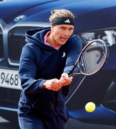 19.04.2024, BMW Open 2024, MTTC Iphitos Muenchen , Tennis, im Bild: Alexander Zverev (GER)