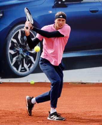 19.04.2024, BMW Open 2024, MTTC Iphitos Muenchen , Tennis, im Bild: Alexander Zverev (GER)