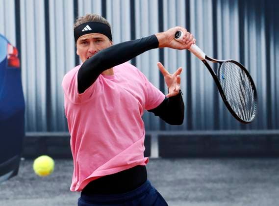 19.04.2024, BMW Open 2024, MTTC Iphitos Muenchen , Tennis, im Bild: Alexander Zverev (GER)