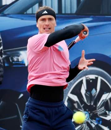 19.04.2024, BMW Open 2024, MTTC Iphitos Muenchen , Tennis, im Bild: Alexander Zverev (GER)
