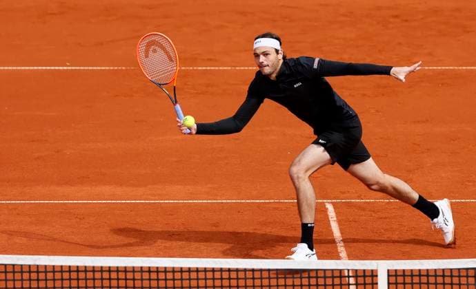 19.04.2024, BMW Open 2024, MTTC Iphitos Muenchen , Tennis, im Bild: Taylor Fritz (USA)
