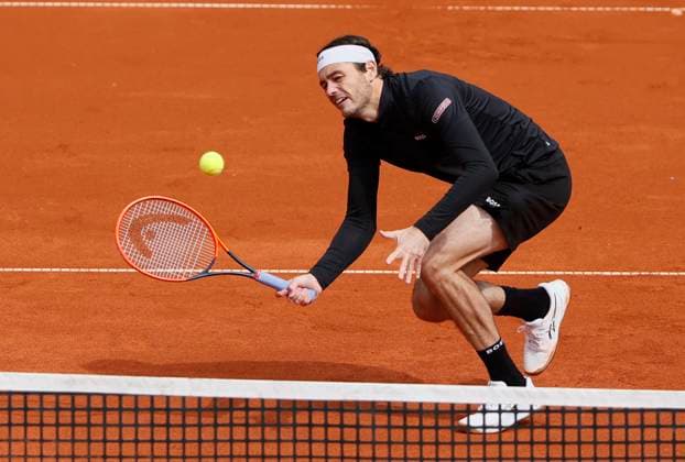 19.04.2024, BMW Open 2024, MTTC Iphitos Muenchen , Tennis, im Bild: Taylor Fritz (USA)