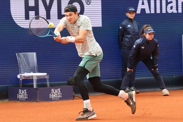 Jack Draper (GBR) Tennis BMW Open 2024 München 19.04.2024 FOTO: Mladen Lackovic LakoPress