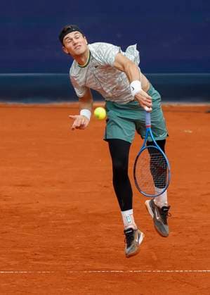 Jack Draper Tennis - BMW Open 2024 - ATP, Tennis Herren - MTTC Iphitos - Munich - - Germany - 19 April 2024. Copyright: xJuergenxHasenkopfx