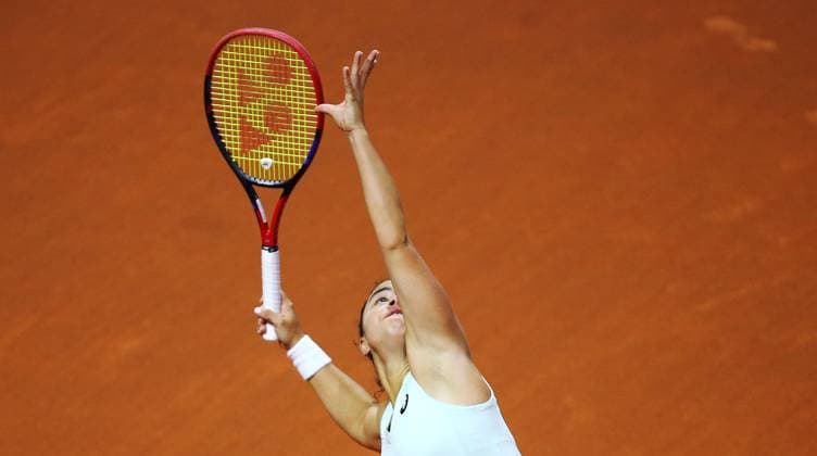19.04.2024, Deutschland, Stuttgart, Porsche Tennis Grand Prix 2024, Viertelfinale, Jasmine Paolini ITA