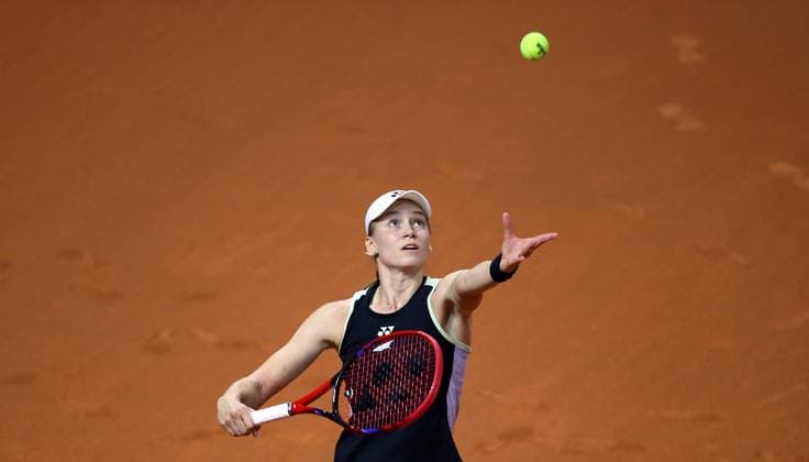 19.04.2024, Deutschland, Stuttgart, Porsche Tennis Grand Prix 2024, Viertelfinale, Elena Rybakina KAZ