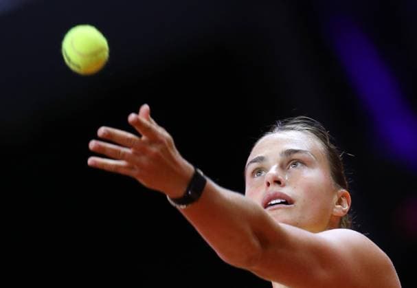 19.04.2024, Deutschland, Stuttgart, Porsche Tennis Grand Prix 2024, Viertelfinale, Aryna Sabalenka