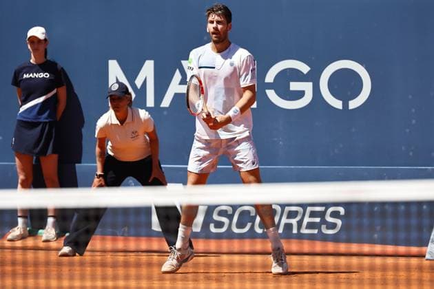 Cameron Norrie (GBR), APRIL19, 2024 - Tennis : Norrie during singles Quarter final match against Tomas Martin Etcheverry on the Barcelona Open Banc Sabadell tennis tournament at the Real Club de Tenis de Barcelona in Barcelona, Spain. Noxthirdxpartyxsales  (250638605)