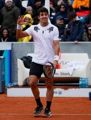 19.04.2024, BMW Open 2024, MTTC Iphitos Muenchen , Tennis, im Bild: Christian Garin (CHI) Siege vs Zverev