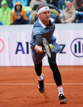 19.04.2024, BMW Open 2024, MTTC Iphitos Muenchen , Tennis, im Bild: Alexander Zverev (GER)