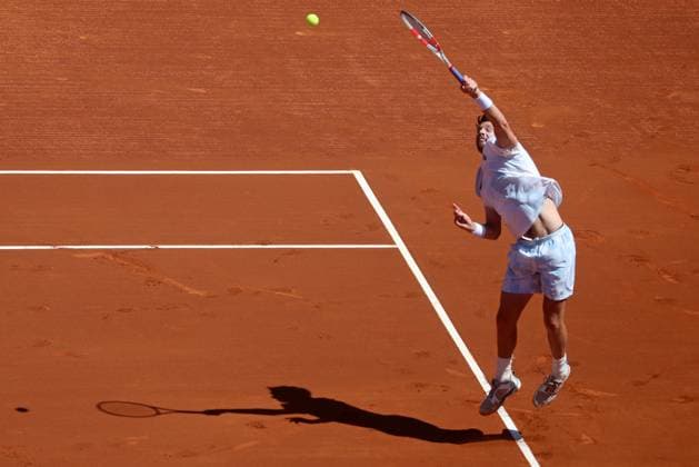 Barcelona Open Banc Sabadell 2024 Cameron Norrie is playing against Tomas Martin Etcheverry in the quarterfinals of the Barcelona Open Banc Sabadell, 71st Conde de Godo Trophy, at the Real Club de Tennis Barcelona 1899, in Barcelona, Spain, on April 19, 2024. Barcelona Spain  Copyright: xUrbanandsportx originalFilename:urbanandsport-barcelon240419_np2d0.jpg