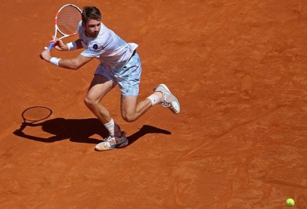 Barcelona Open Banc Sabadell 2024 Cameron Norrie is playing against Tomas Martin Etcheverry in the quarterfinals of the Barcelona Open Banc Sabadell, 71st Conde de Godo Trophy, at the Real Club de Tennis Barcelona 1899, in Barcelona, Spain, on April 19, 2024. Barcelona Spain  Copyright: xUrbanandsportx originalFilename:urbanandsport-barcelon240419_np9uL.jpg