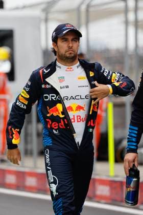 PEREZ Sergio (mex), Red Bull Racing RB20, portrait during the Formula 1 Lenovo Chinese Grand Prix 2024, 5th round of the 2024 Formula One World Championship, WM, Weltmeisterschaft from April 19 to 21, 2024 on the Shanghai International Circuit, in Shanghai, China - F1 - CHINESE GRAND PRIX 2024 DPPI Panoramic  05958