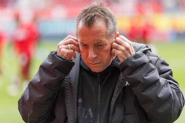 Markus Kauczinski (Trainer SV Wehen Wiesbaden), 1. FC Kaiserslautern vs SV Wehen Wiesbaden, Fussball, 2. Bundesliga, Saison 2023 2024, 30. Spieltag, 20.04.2024 1. FC Kaiserslautern vs SV Wehen Wiesbaden, Fussball, 2. Bundesliga, Saison 2023 2024, 30. Spieltag, 20.04.2024 Kaiserslautern