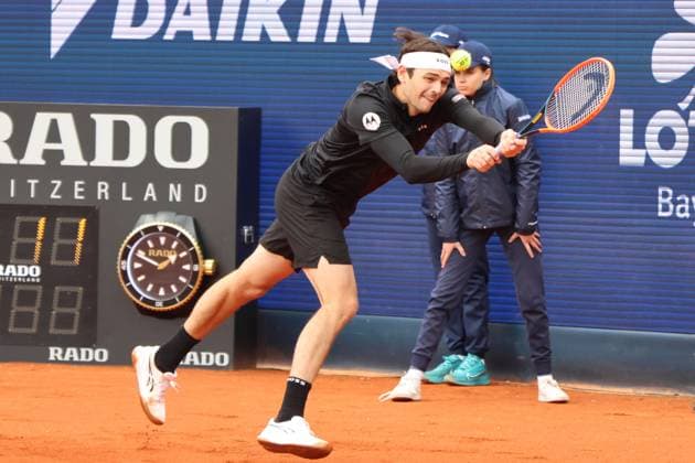 Taylor Fritz (USA) am Ball Tennis BMW Open 2024 München 19.04.2024 FOTO: Mladen Lackovic LakoPress
