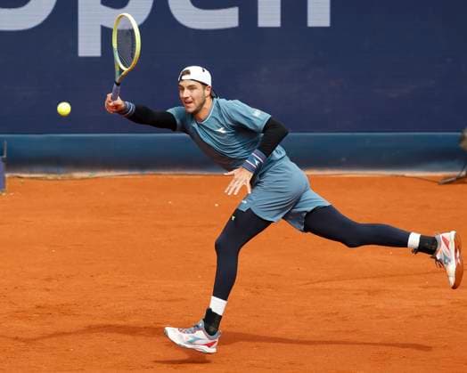 Jan-Lennard Struff (GER) Tennis - BMW Open 2024 - ATP, Tennis Herren - MTTC Iphitos - Munich - - Germany - 20 April 2024. Copyright: xJuergenxHasenkopfx