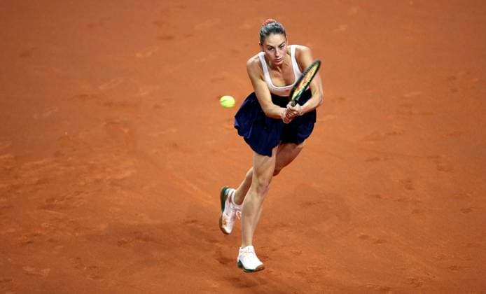 20.04.2024, Deutschland, Stuttgart, Porsche Tennis Grand Prix 2024, Halblfinale, Marta Kostyuk UKR