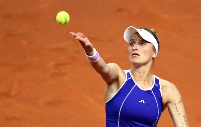 20.04.2024, Deutschland, Stuttgart, Porsche Tennis Grand Prix 2024, Halblfinale, Marketa Vondrousova CZE