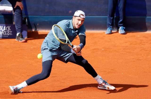 20.04.2024, BMW Open 2024, MTTC Iphitos Muenchen , Tennis, im Bild: Jan Lennard Struff (GER)