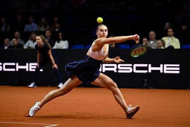 Porsche Tennis Grand Prix 2024 in Stuttgart, 20.04.2024 Marta Kostyuk (UKR) Porsche Tennis Grand Prix 2024