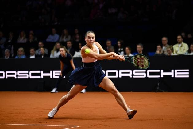 Porsche Tennis Grand Prix 2024 in Stuttgart, 20.04.2024 Marta Kostyuk (UKR) Porsche Tennis Grand Prix 2024