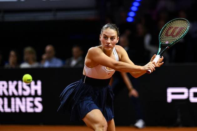 Porsche Tennis Grand Prix 2024 in Stuttgart, 20.04.2024 Marta Kostyuk (UKR) Porsche Tennis Grand Prix 2024