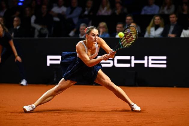 Porsche Tennis Grand Prix 2024 in Stuttgart, 20.04.2024 Marta Kostyuk (UKR) Porsche Tennis Grand Prix 2024