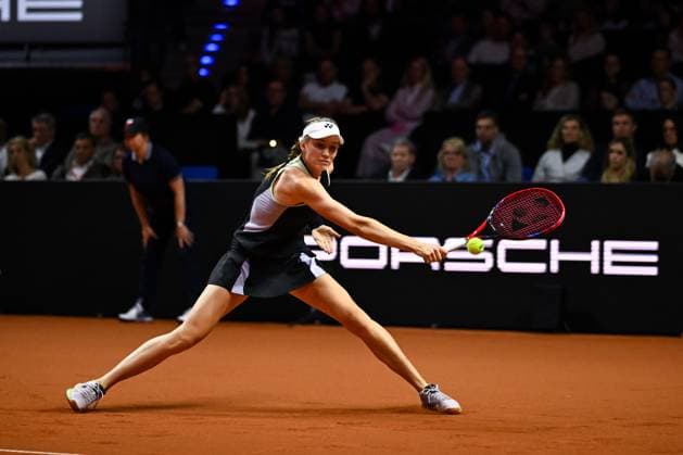 Porsche Tennis Grand Prix 2024 in Stuttgart, 20.04.2024 Elena Rybakina (KAZ) Porsche Tennis Grand Prix 2024