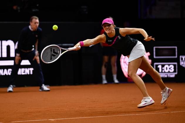 Porsche Tennis Grand Prix 2024 in Stuttgart, 20.04.2024 Iga Swiatek (POL) Porsche Tennis Grand Prix 2024
