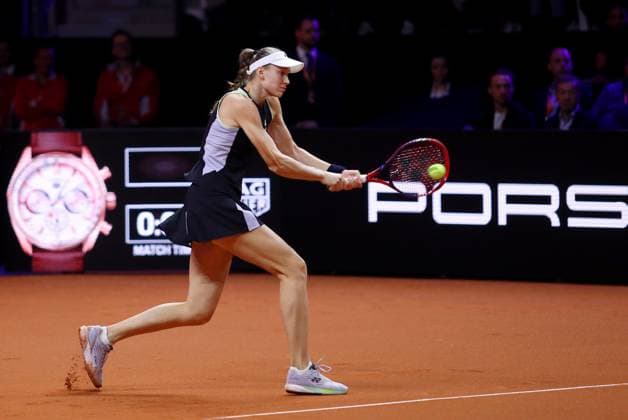21.04.2024, Deutschland, Stuttgart, Porsche Tennis Grand Prix 2024, Finale, Elena Rybakina (KAZ)