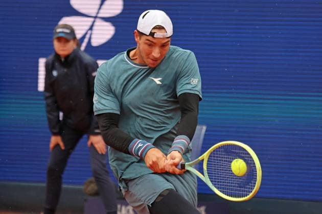 Jan-Lennard Struff (GER) Tennis BMW Open 2024 Finale Jan-Lennard Struff Taylor Fritz München 21.04.2024 FOTO: Mladen Lackovic LakoPress