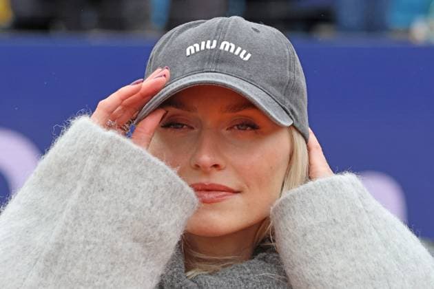 Lena Gercke, Deutsche Fernsehmoderatorin und Model, Portraet, Portrait, Tennis BMW Open 2024 Finale Jan-Lennard Struff Taylor Fritz München 21.04.2024 FOTO: Mladen Lackovic LakoPress