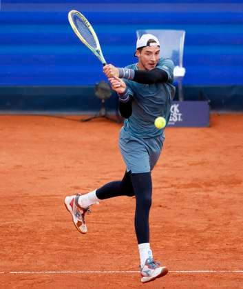 21.04.2024, BMW Open 2024, MTTC Iphitos Muenchen , Tennis, im Bild: Jan Lennard Struff (GER)