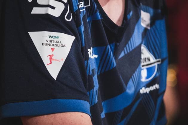 Virtual Bundesliga Grand Final by WOW; 21.04.2024 Logo der Virtual Bundesliga, SC Paderborn 07, Virtual Bundesliga Grand Final by WOW; 21.04.2024