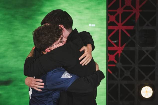 Virtual Bundesliga Grand Final by WOW; 21.04.2024 Levy Finn Rieck (levyfinn, RB Leipzig), Antonio Radelja Virtual Bundesliga Grand Final by WOW; 21.04.2024