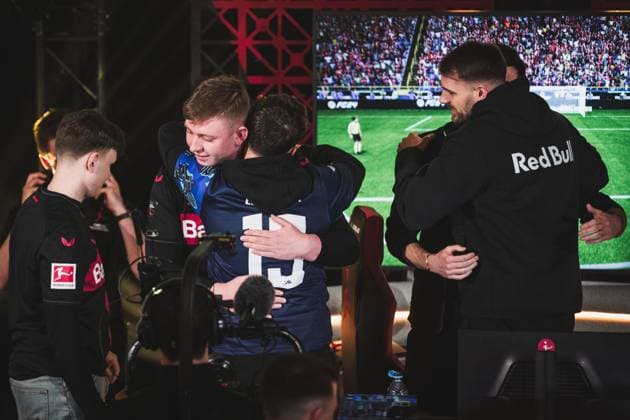 Virtual Bundesliga Grand Final by WOW; 21.04.2024 Marc Landwehr (marc_ldw23, Bayer 04 Leverkusen), Levy Finn Rieck (levyfinn, RB Leipzig) Virtual Bundesliga Grand Final by WOW; 21.04.2024