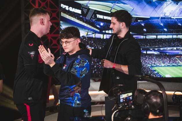 Virtual Bundesliga Grand Final by WOW; 21.04.2024 Marc Landwehr (marc_ldw23, Bayer 04 Leverkusen), Levy Finn Rieck (levyfinn, RB Leipzig) Virtual Bundesliga Grand Final by WOW; 21.04.2024