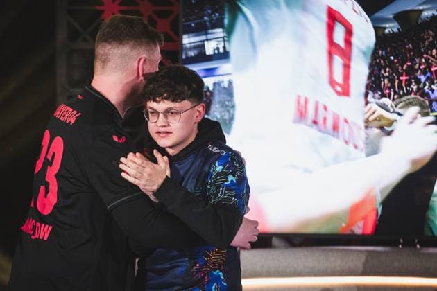Virtual Bundesliga Grand Final by WOW; 21.04.2024 Marc Landwehr (marc_ldw23, Bayer 04 Leverkusen), Levy Finn Rieck (levyfinn, RB Leipzig) Virtual Bundesliga Grand Final by WOW; 21.04.2024