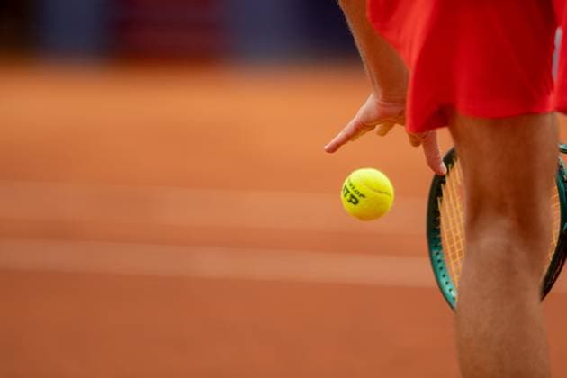 Final 71 Barcelona Open Banc de Sabadell. Conde de Godo Trophy. Real Club de Tenis Barcelona. April 21,2024 71 Barcelona Open Banc de Sabadell. Conde de Godo Trophy. Final Casper Ruud (NOR) vs Stefanos Tsitsipas (GRE) Real Club de Tenis Barcelona. April 21,2024 Stefanos Tsitsipas during the final of the ATP, Tennis Herren Barcelona Open Banc de Sabadell tennis tournament Trofeo Conde de Godo played at the Real Club de Tenis Barcelona. April 21, 2024. Barcelona ESP Copyright: xS.xRosx