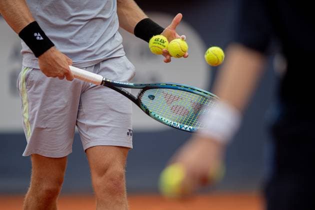 Final 71 Barcelona Open Banc de Sabadell. Conde de Godo Trophy. Real Club de Tenis Barcelona. April 21,2024 71 Barcelona Open Banc de Sabadell. Conde de Godo Trophy. Final Casper Ruud (NOR) vs Stefanos Tsitsipas (GRE) Real Club de Tenis Barcelona. April 21,2024 Casper Ruud during the final of the ATP, Tennis Herren Barcelona Open Banc de Sabadell tennis tournament Trofeo Conde de Godo played at the Real Club de Tenis Barcelona. April 21, 2024. Barcelona ESP Copyright: xS.xRosx
