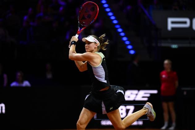 Porsche Tennis Grand Prix 2024 in Stuttgart, 21.04.2024 Elena Rybakina (KAZ) Porsche Tennis Grand Prix 2024