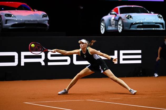 Porsche Tennis Grand Prix 2024 in Stuttgart, 21.04.2024 Elena Rybakina (KAZ) Porsche Tennis Grand Prix 2024