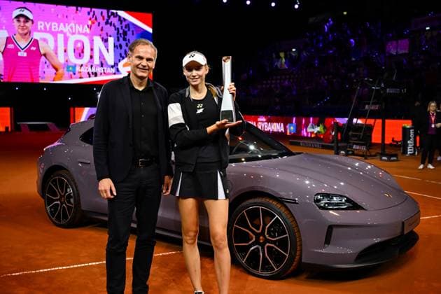 Porsche Tennis Grand Prix 2024 in Stuttgart, 21.04.2024 Elena Rybakina (KAZ) Porsche Tennis Grand Prix 2024