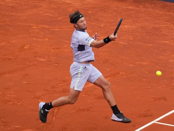 ESP: Barcelona Open Banc Sabadell. 71Âº Trofeo Conde de Godo match, Final Casper Ruud during the Barcelona Open Banc Sabadell. 71Âº Trofeo Conde de Godo match, Final, between Stefanos Tsitsipas v Casper Ruud played at Real Club de Tenis Barcelona on April 21, 2024 in Barcelona Spain. kpng Copyright: xAlexxCarrerasx xPRESSINPHOTOx AC_231127_130
